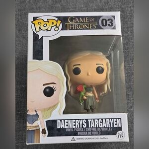 Daenerys Targaryen with Red Dragon